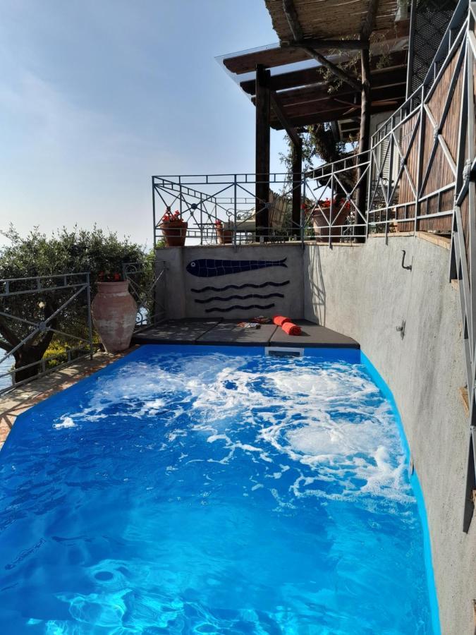 Villa Oliver - Breathtaking Small Pool 14 Sqm Hydromassage On The Rock - Amalfi Coast Экстерьер фото