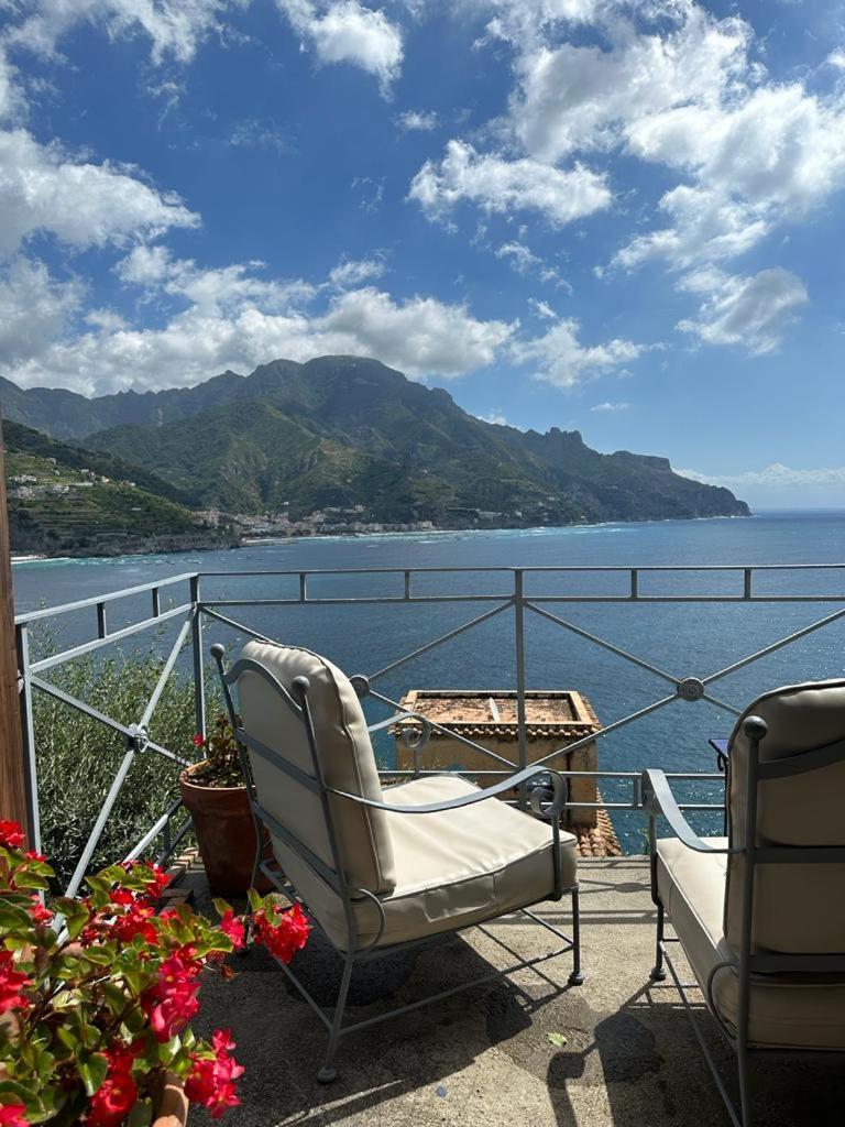 Villa Oliver - Breathtaking Small Pool 14 Sqm Hydromassage On The Rock - Amalfi Coast Экстерьер фото